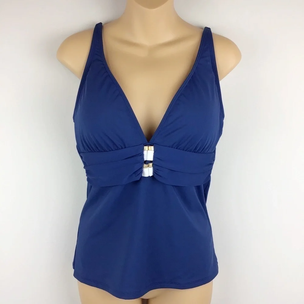 BLEU Rod Beattie James Bonded Blue Tankini | 14